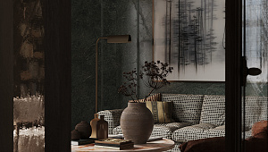 Проект Загородного дома. Эклектика с элементами модерна и классики