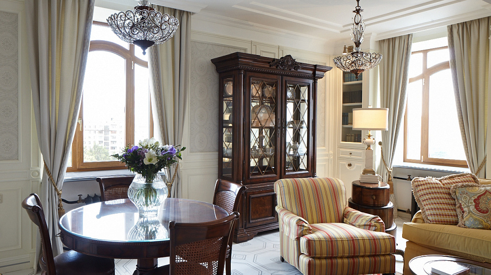 Элегантный интерьер в классическом стиле