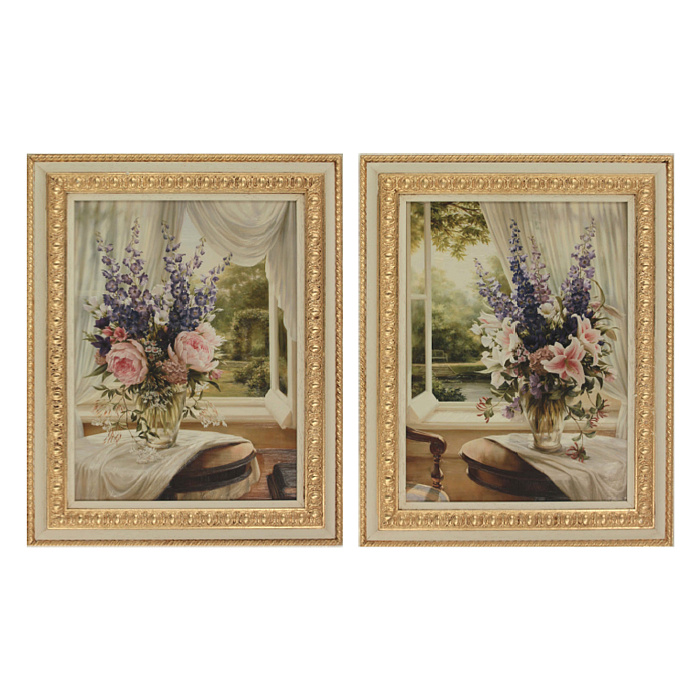 Картины "Летнее утро в открытом окне"