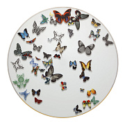 Десертная тарелка "Парад бабочек"