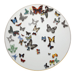 Десертная тарелка "Парад бабочек"