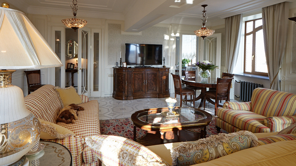 Элегантный интерьер в классическом стиле