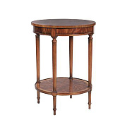 Круглый ламповый столик