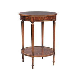 Круглый ламповый столик