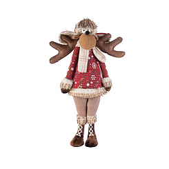 Олень мальчик в красном свитере