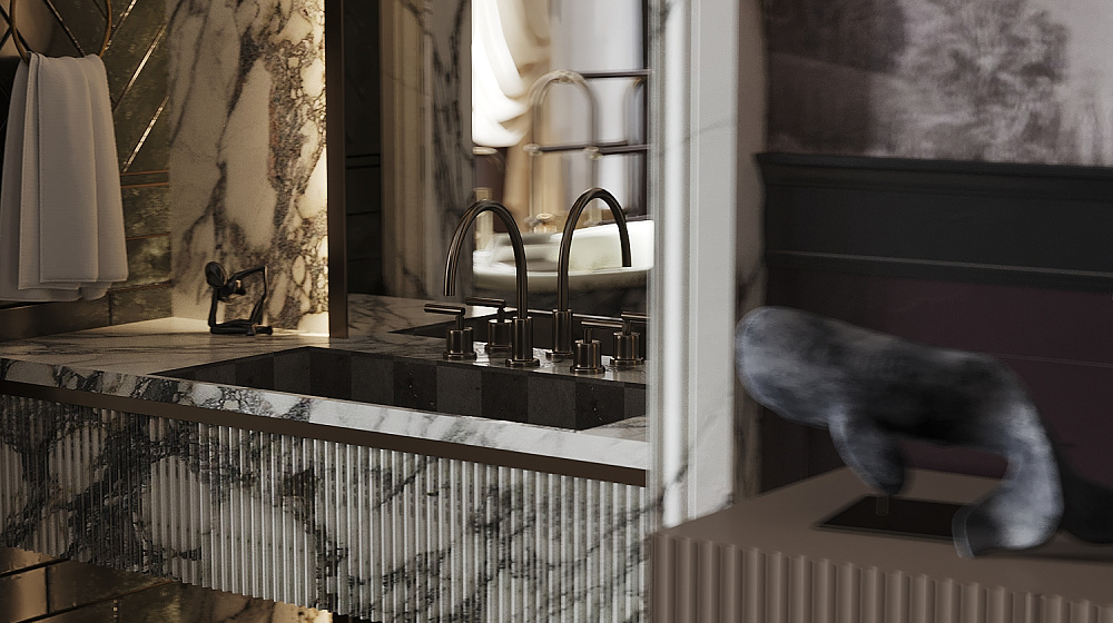 Проект Загородного дома. Эклектика с элементами модерна и классики