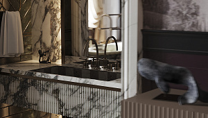 Проект Загородного дома. Эклектика с элементами модерна и классики