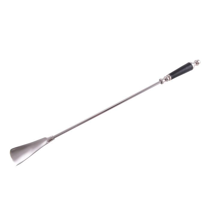 Рожок для обуви с кожаной ручкой