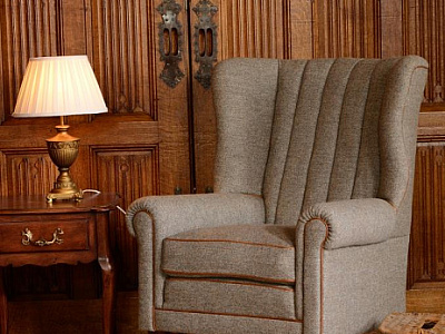 Кресла с ушами в английском стиле