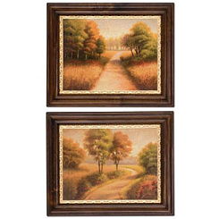 Диптих "Дорожные ландшафты"