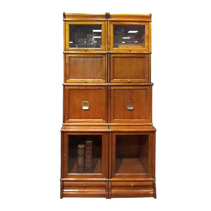 Книжный стеллаж с глубокими ящиками