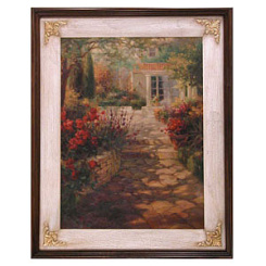 Картина "Вид на сад"