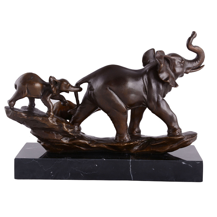 Статуэтка семейство слонов