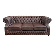 Диван для кабинета "Бостон" с раскладным механизмом