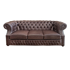 Диван для кабинета "Бостон" с раскладным механизмом