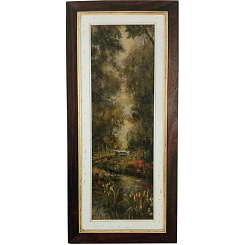 Картина "Цветущий сад"