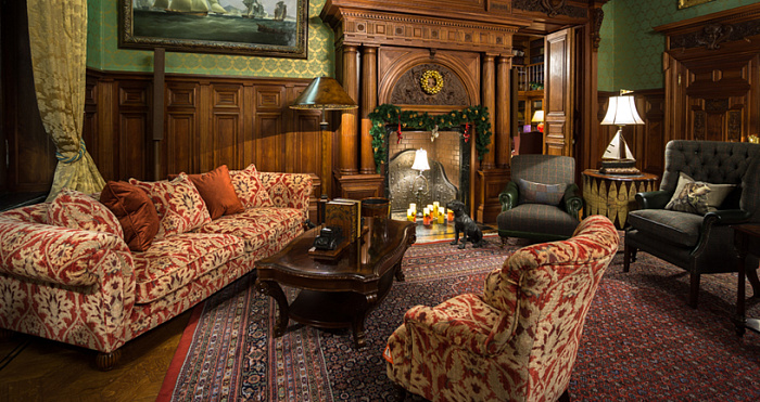 Гостиная в английском стиле