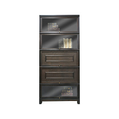 Книжный стеллаж в цвете "мокко"