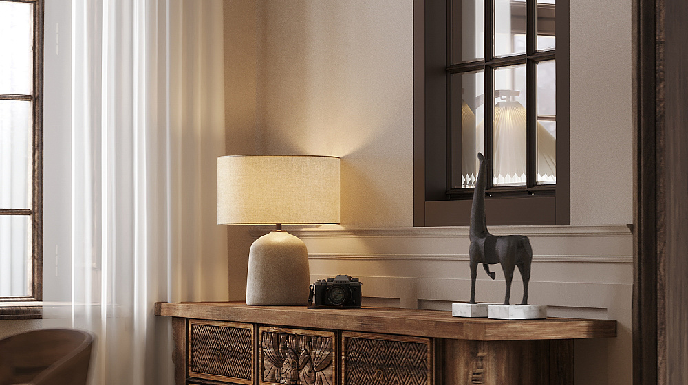 Природа и уют в дизайне загородного дома