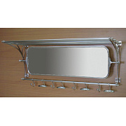 Вешалка настенная с зеркалом