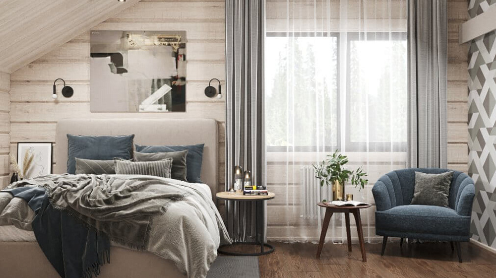 Интерьер дома в п.Рощино