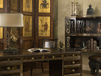 Кабинет в стиле шинуазри
