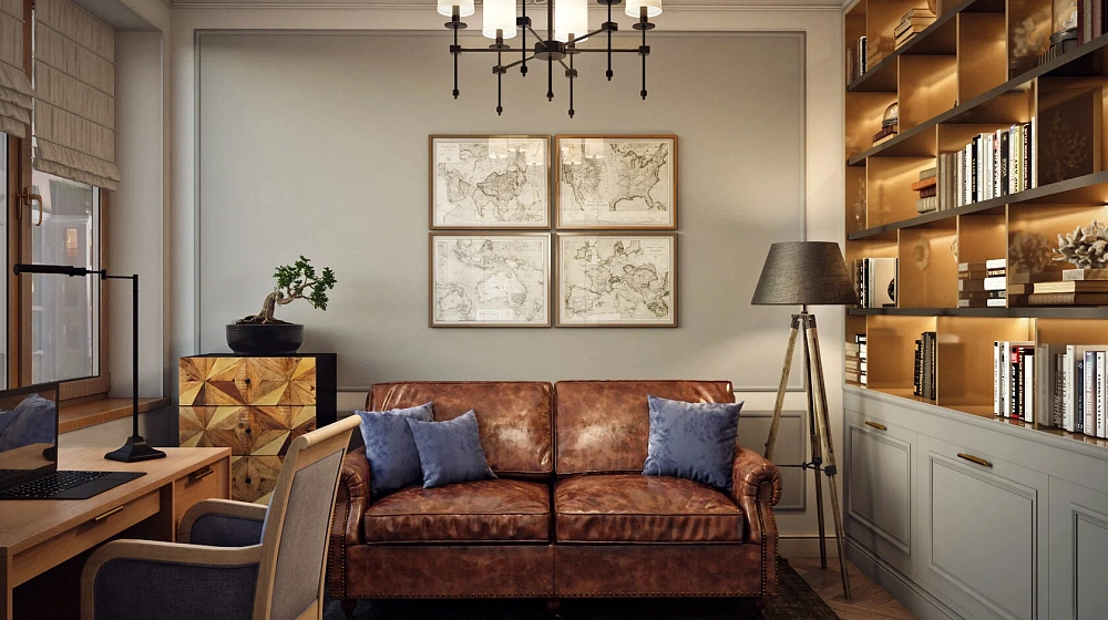 Проект четырехкомнатной квартиры на Крестовском острове