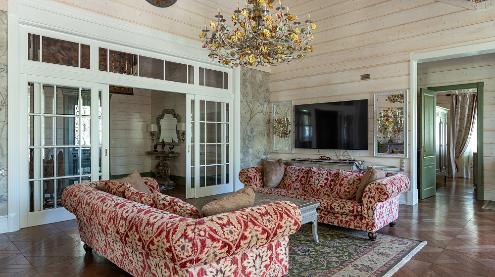 Проект загородного дома в классическом стиле