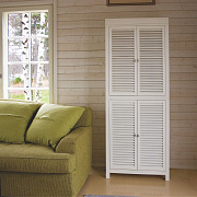 Шкаф с дверьми-жалюзи