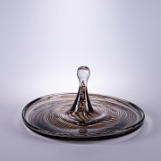 Декоративная тарелка "Капля"