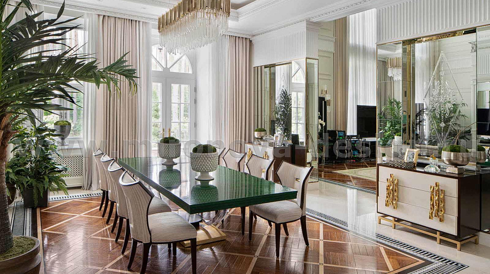 Интерьер-праздник: дом 2 000 кв. м