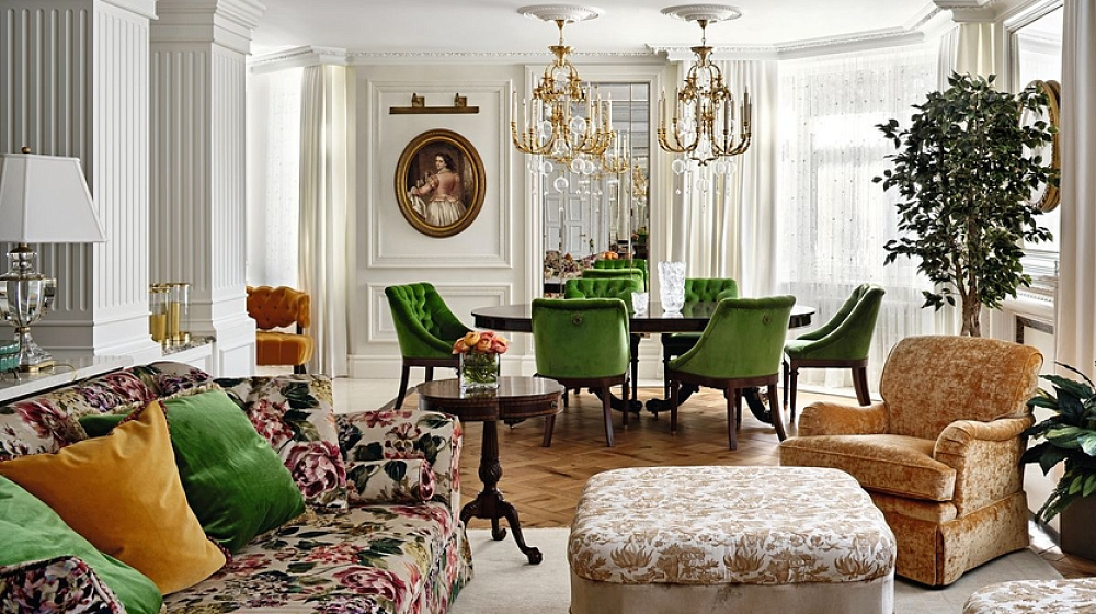 Жизнерадостная квартира для семьи в Москве