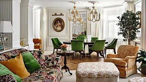 Жизнерадостная квартира для семьи в Москве