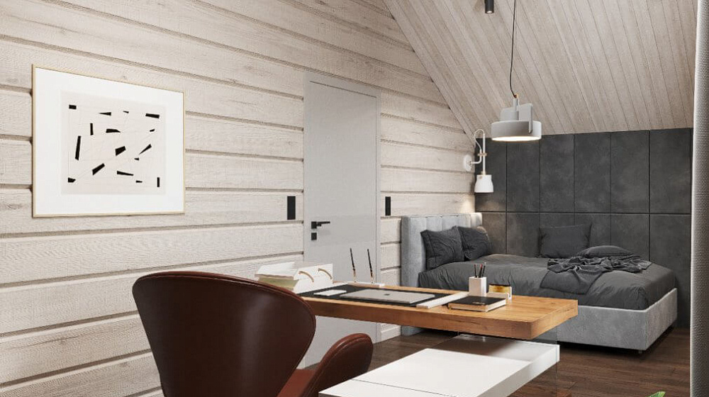 Интерьер дома в п.Рощино