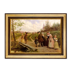 Картина "Воскресное утро"