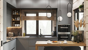 Интерьер дома в п.Рощино