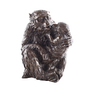 Статуэтка обезьяна с детенышем