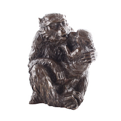 Статуэтка обезьяна с детенышем