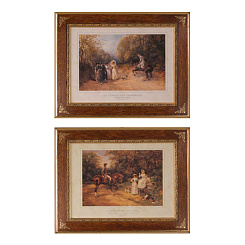 Картины "Романтические сцены"