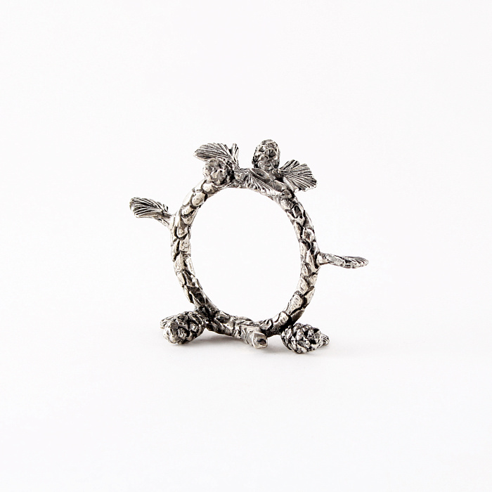 Кольцо для салфеток "Шишки"