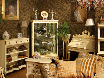 Белая гостиная