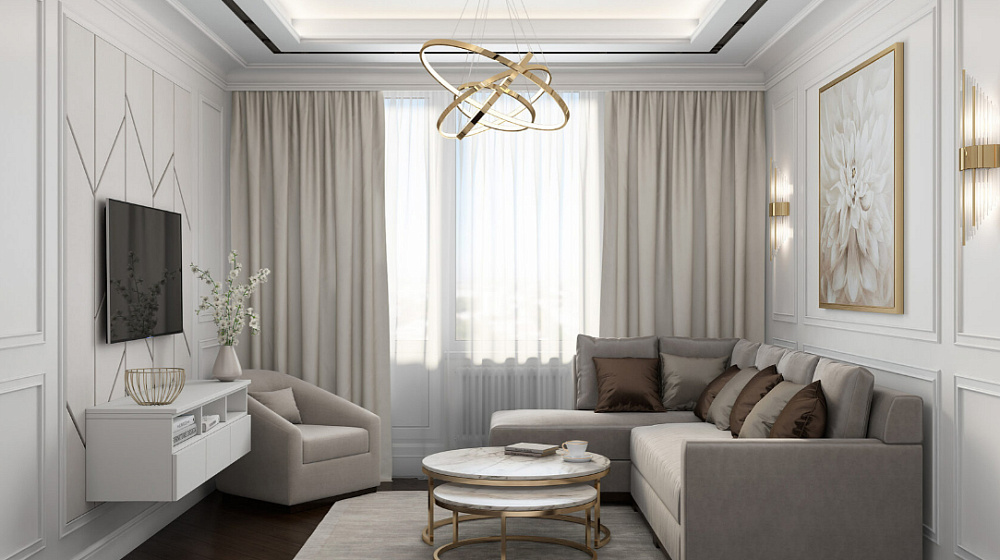 Интерьер квартиры в ЖК "Галант"