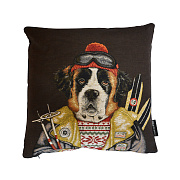 Подушка "Лыжник Сенбернар"