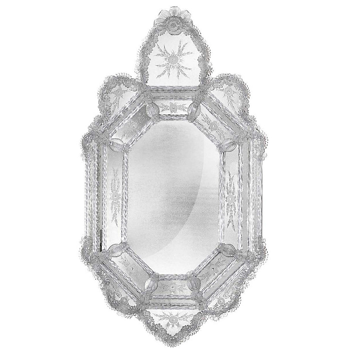 Венецианское зеркало "Ледяные узоры"