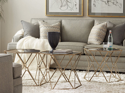 Столики "Блейкс" в интерьере гостиной