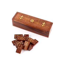 Набор домино в деревянной шкатулке