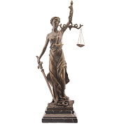 Статуэтка фемида – богиня правосудия