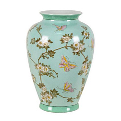 Ваза "Бабочки в цветах"