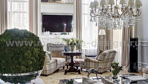 Уютный дом для семьи в стиле американская неоклассика