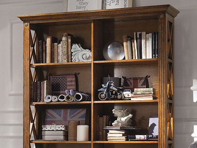 Книжные шкафы в классическом стиле